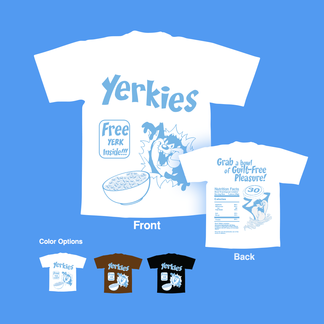 YERKIES TEE - BROWN