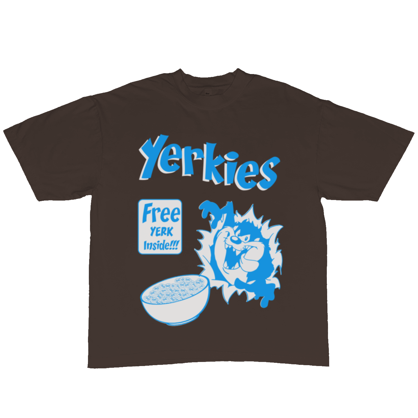 YERKIES TEE - BROWN