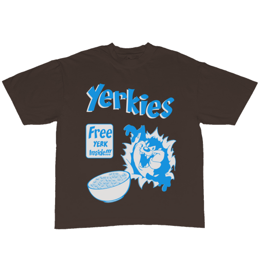 YERKIES TEE - BROWN